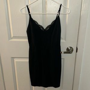 Lush Black Dress